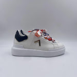 Sneakers con lacci in fantasia CKLD-CL10 BIANCONERO ED PARRISH 