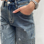 Jeans con dettagli - Ofelia LAF259 DENIM OFELIA 