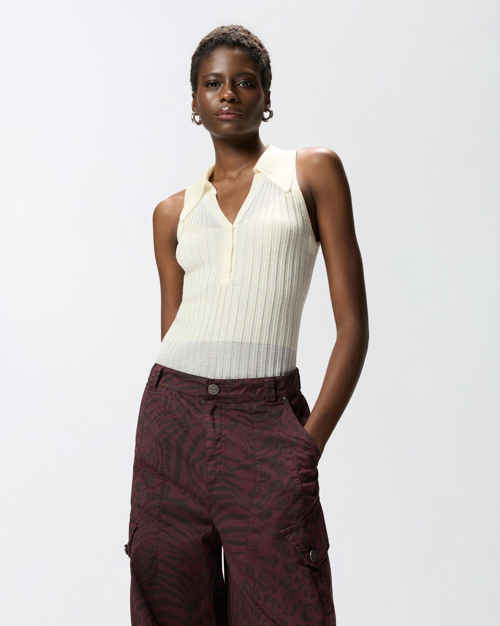 Canotta a polo - Pinko 106318A34B C14 PINKO 