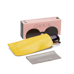 Occhiale da sole Round Monica OK014BP ROSA OKKIA 