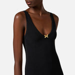 Abito con tulle AM62S51E1 110 ELISABETTA FRANCHI 