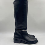 Stivale con dettaglio equestre 2904 NERO OFELIA 