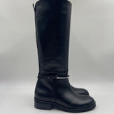 Stivale con dettaglio equestre 2904 NERO OFELIA 
