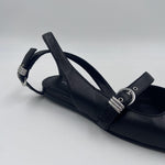 Square Closed decolletè fibbie nere 1G3554D 101 VIC MATIE' 