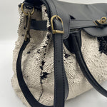 Borsa handbag paillettes - Ofelia 16252 BEIGENERO OFELIA 