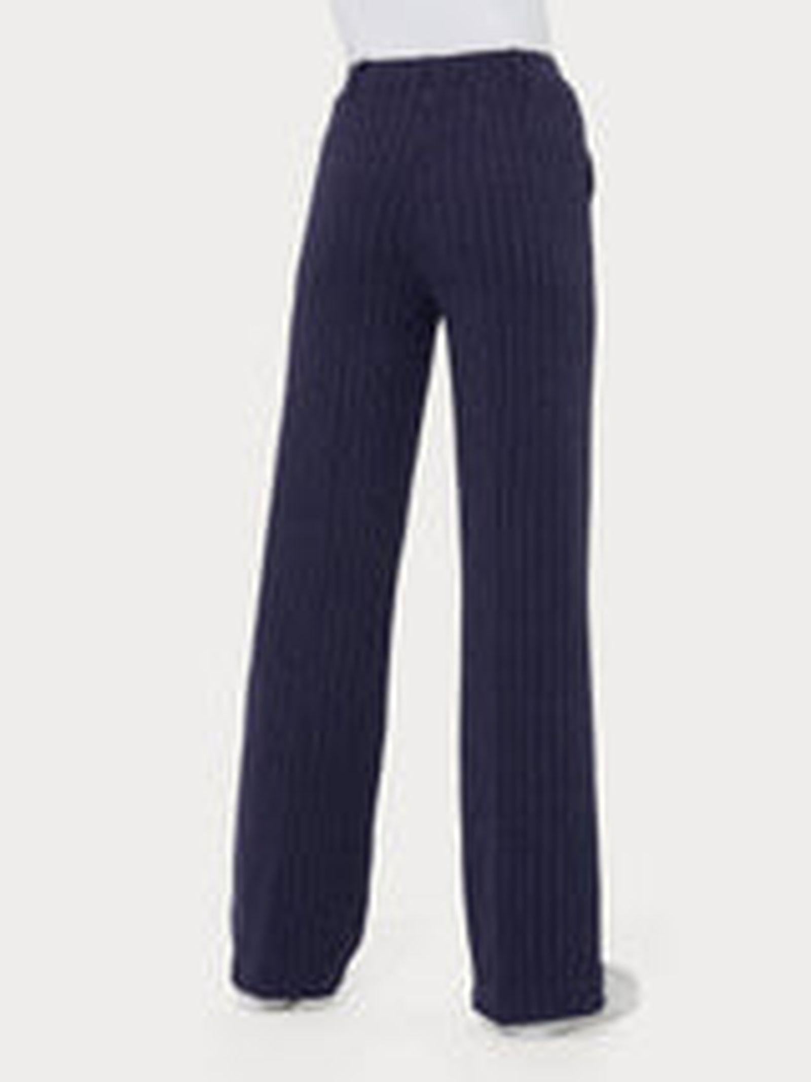 Pantalone gessato a palazzo DL69PA FW24 489MF RAGNO 