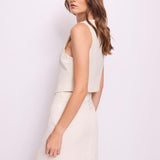 Gilet in lino 511FD35007 3213 GAUDI' 