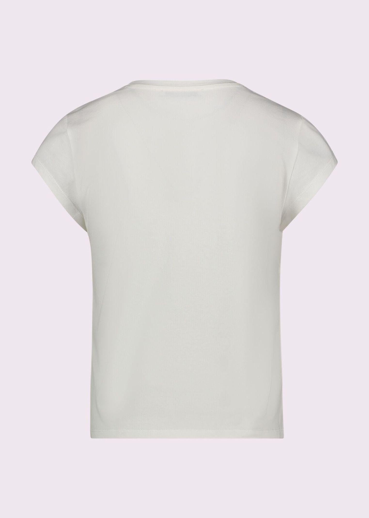 T-shirt con stampa e strass 511FD64016 2101 GAUDI' 