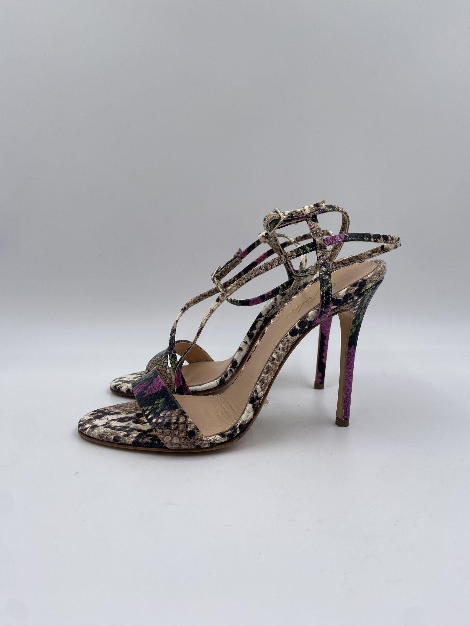 Sandalo pitonato - Ofelia 1090 FUXIA OFELIA 
