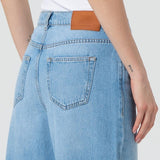 Jeans wide leg lavaggio chiaro FP25SV3015D41903 062 FRACOMINA 