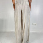 Pantalone con motivo a righe - Eleh SS260272 ECRU ELEH 