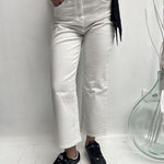 Pantalone con cintura catena oro - Elisabetta Franchi PJ42D41E2 360 ELISABETTA FRANCHI 