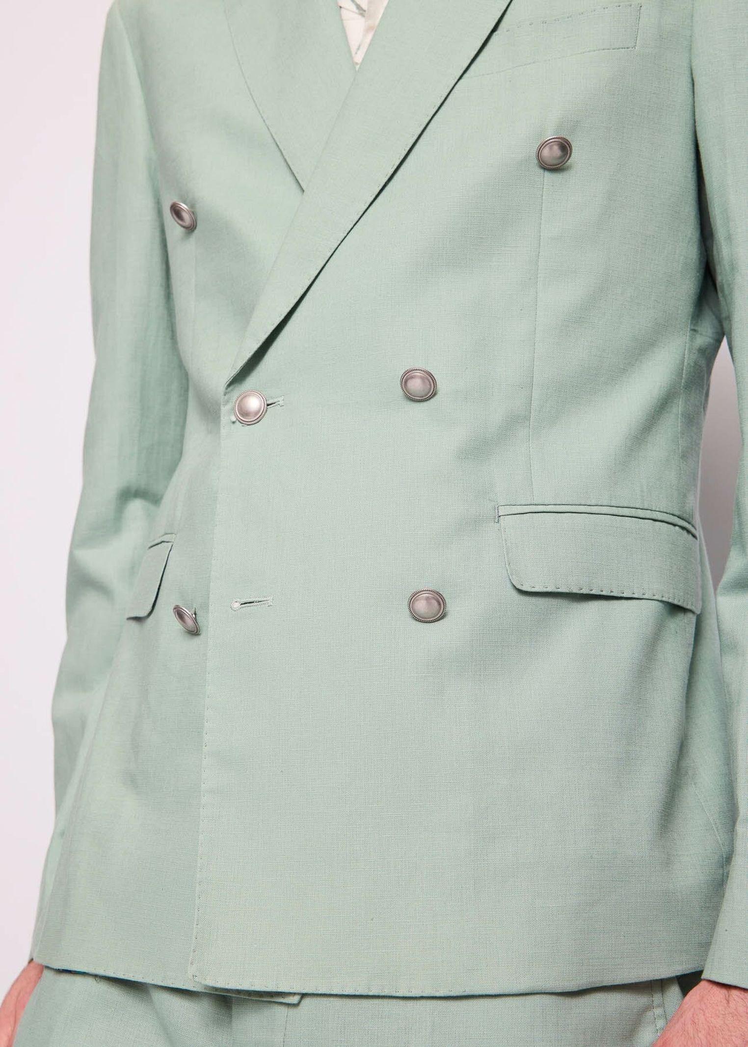 Completo doppio petto in lino 511GU15001 4550 GAUDI' 