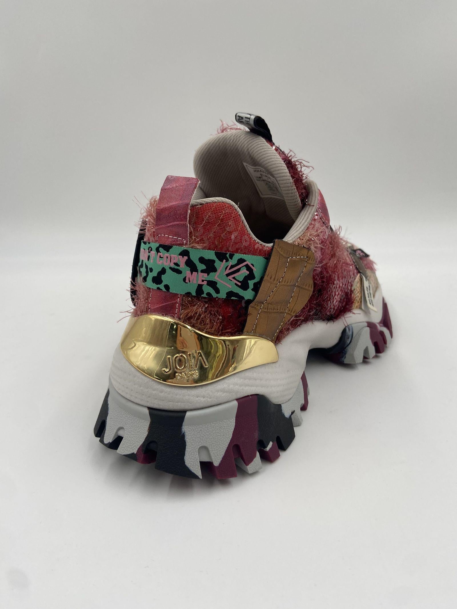 Sneakers Legion marrone e rosso 2502080 MARRONEROSSO JOIAPARIS 