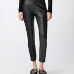 Pantalone skinny in pelle 105366Y75K Z99 PINKO 