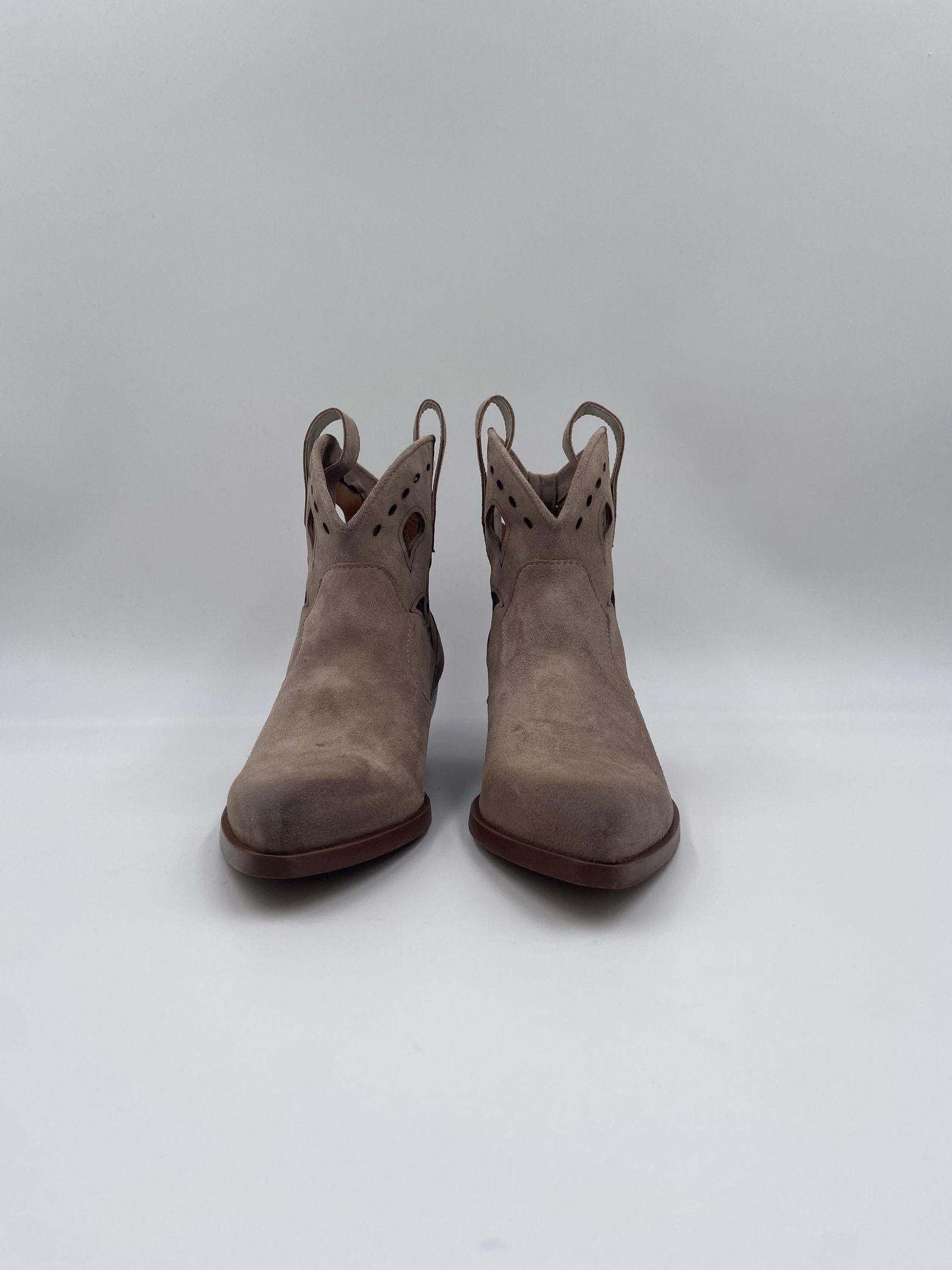 Stivaletto basso in camoscio - Chiarini 1718 BEIGE CHIARINI 