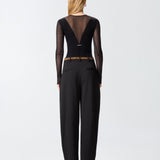 Body con trasparenze 106320A34B Z99 PINKO 