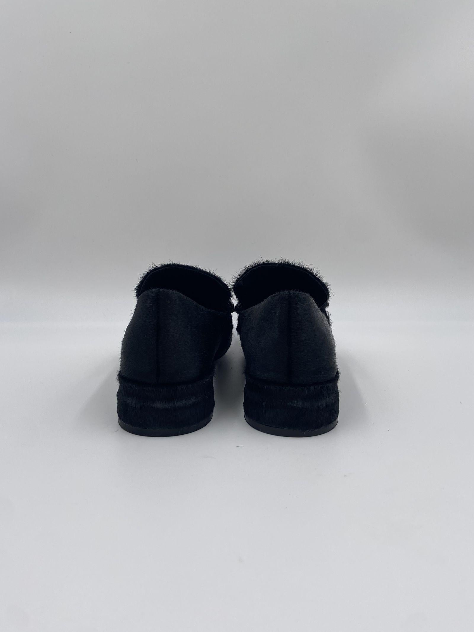 Mocassino in cavallino PJ602G NERO JEANNOT 