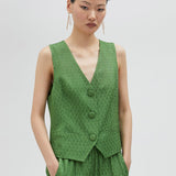 Gilet jacquard