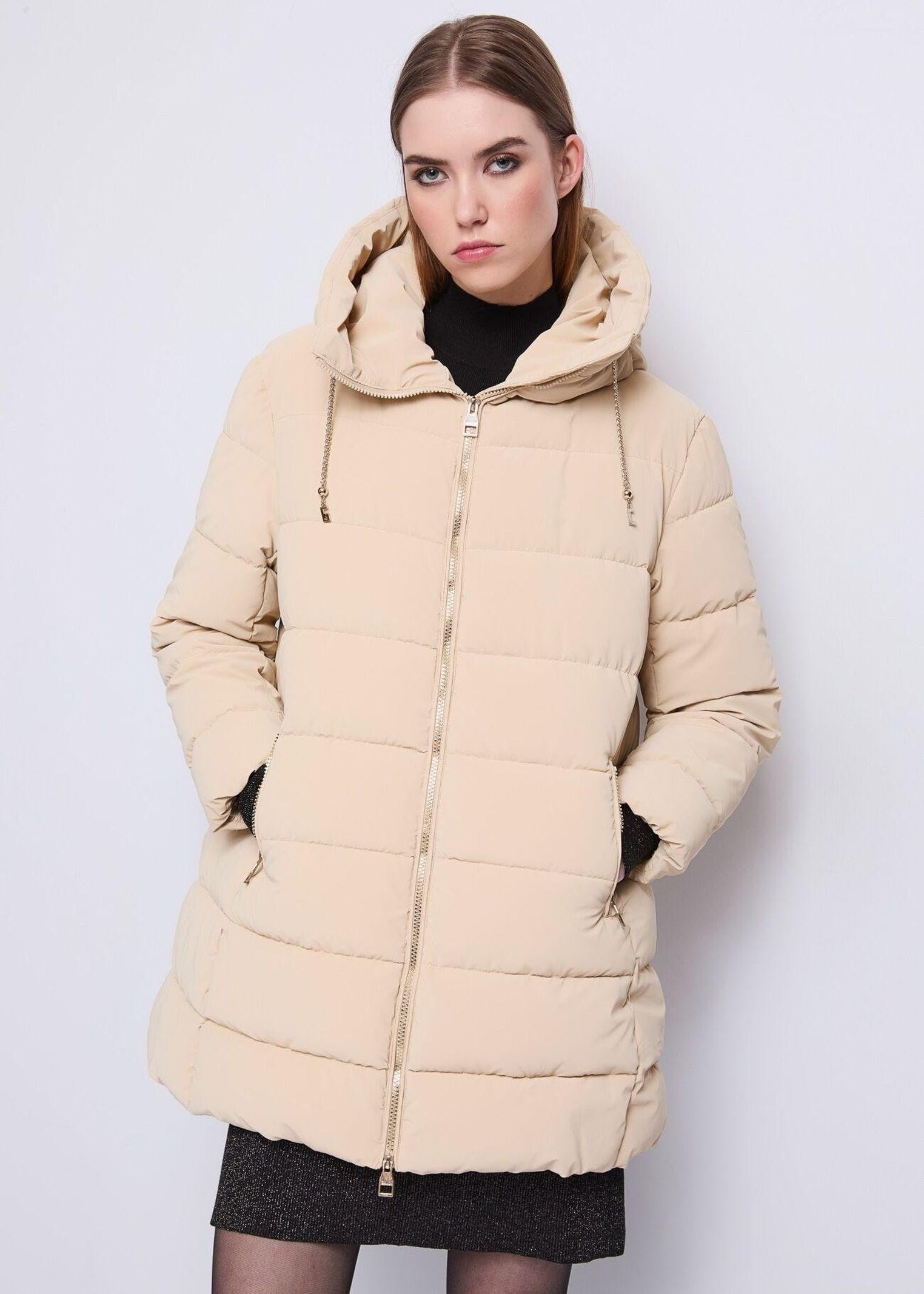 Piumino con cappuccio 521BD35007 3222 GAUDI' 