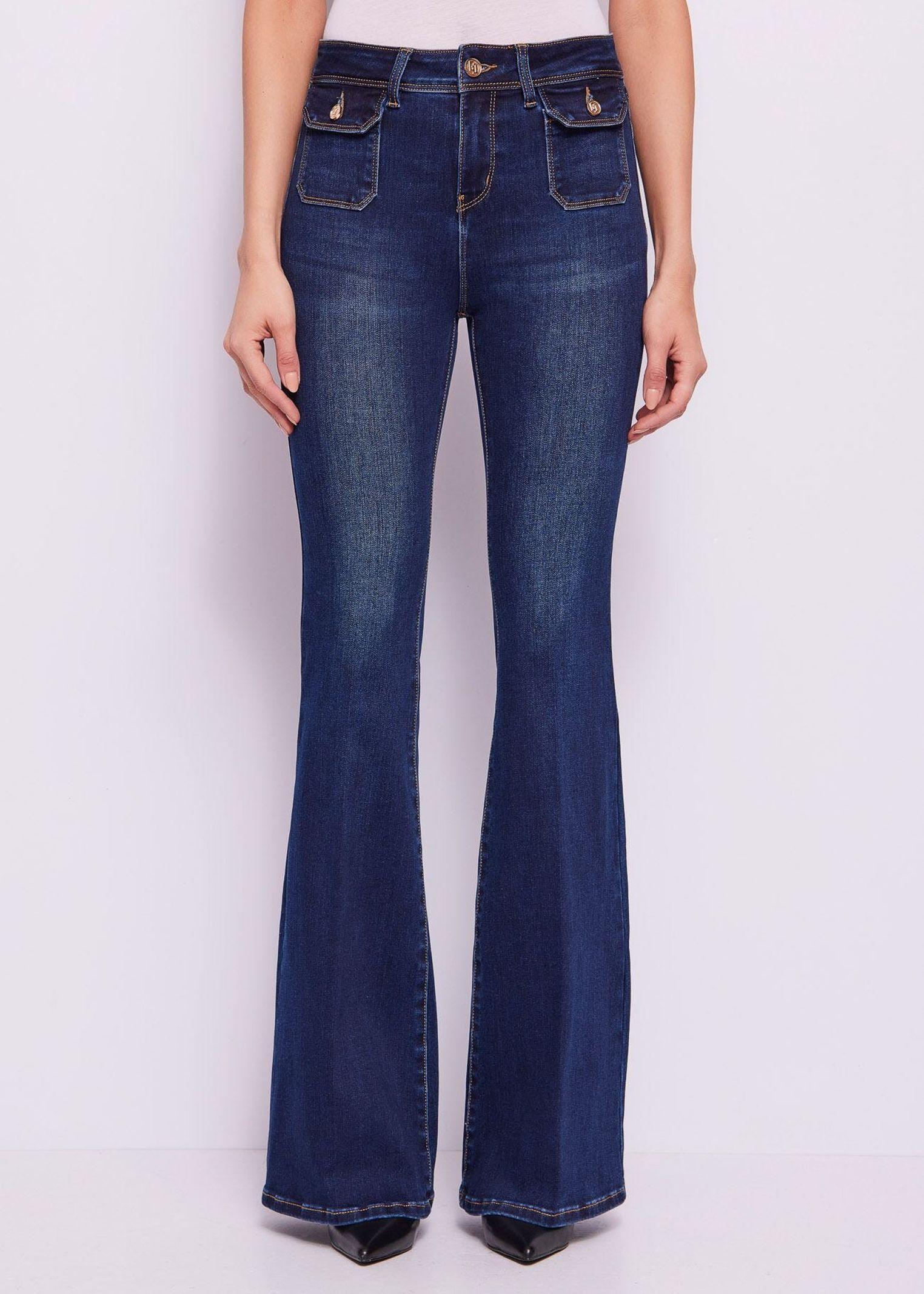 Jeans flare con mini tasche 511BD26002 00 GAUDI' 