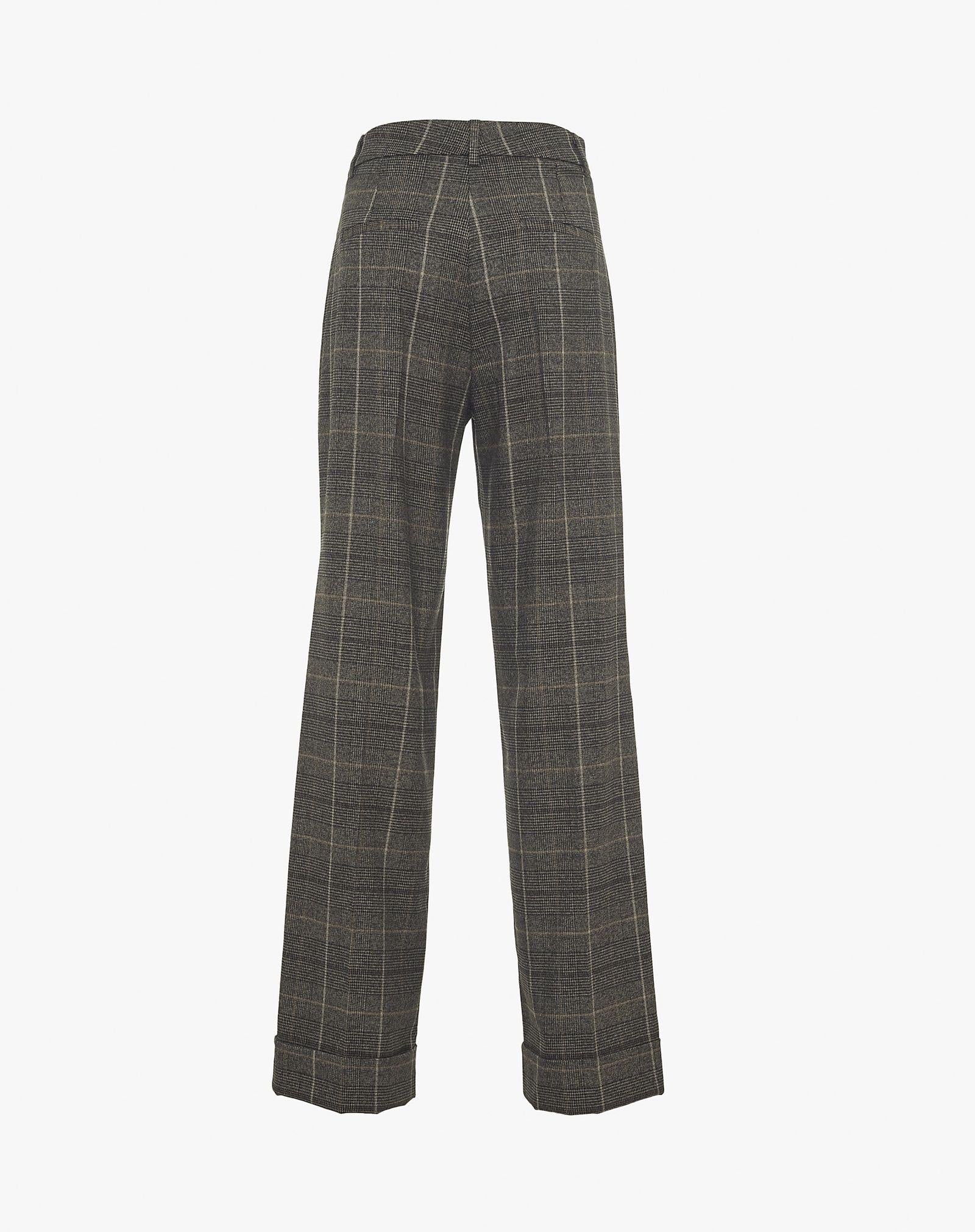 Pantalone motivo check P141PQ MG603 MANILA GRACE 