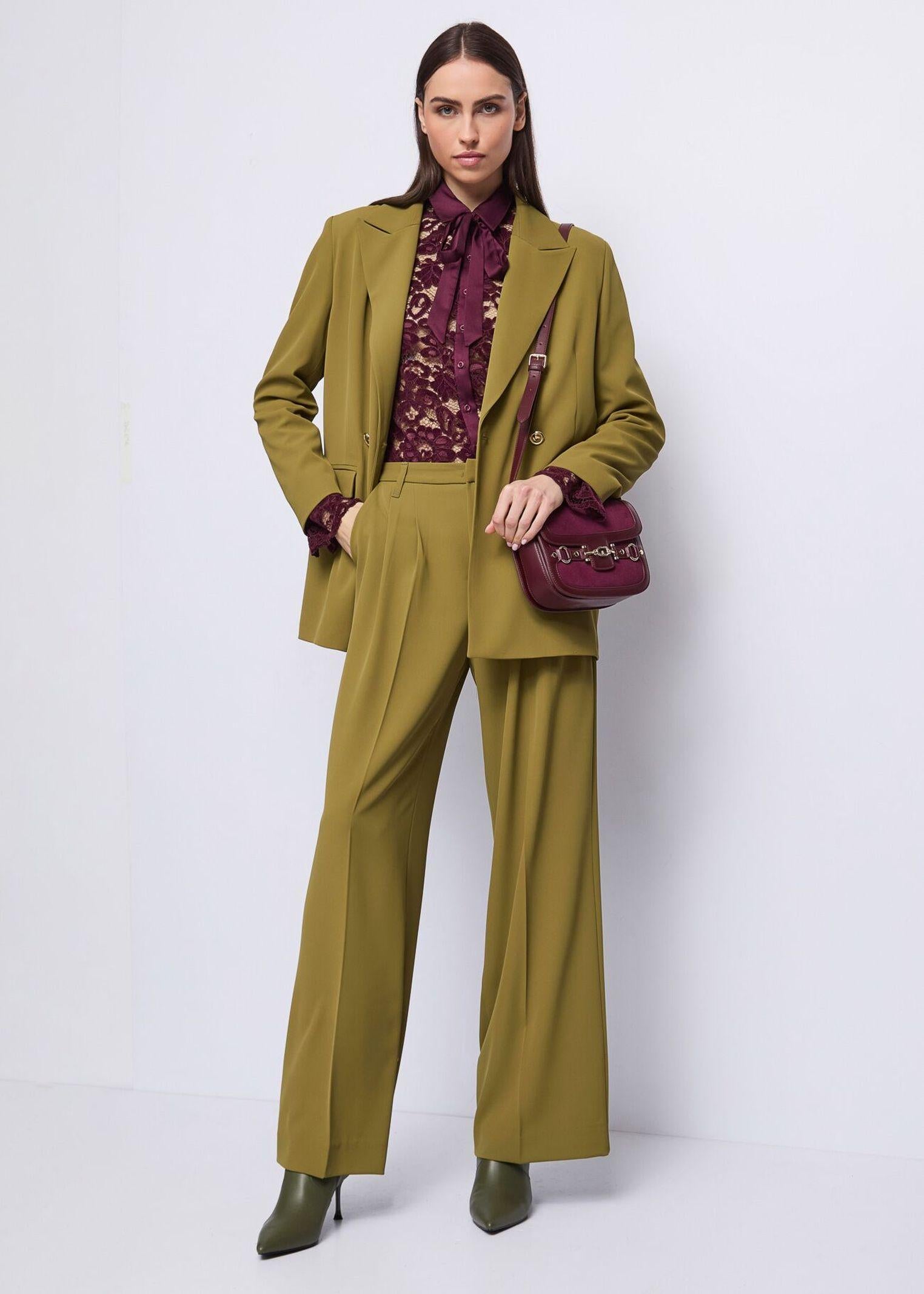 Pantalone in twill 521FD25016 3546 GAUDI' 