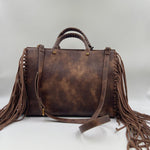 Borsa Texas 1477 MARRONE RUE MADAM PARIS 