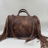 Borsa Texas 1477 MARRONE RUE MADAM PARIS 