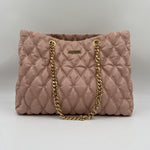 Borsa shopper grande in tessuto embossed BS64A47E2 181 ELISABETTA FRANCHI 