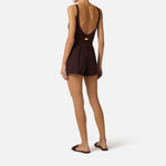 Body in maglia traforata - Elisabetta Franchi BK80W61E2 644 ELISABETTA FRANCHI 