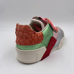 Sneakers argento arancio e verde F066-0203 ROSAVERDE CLJD 