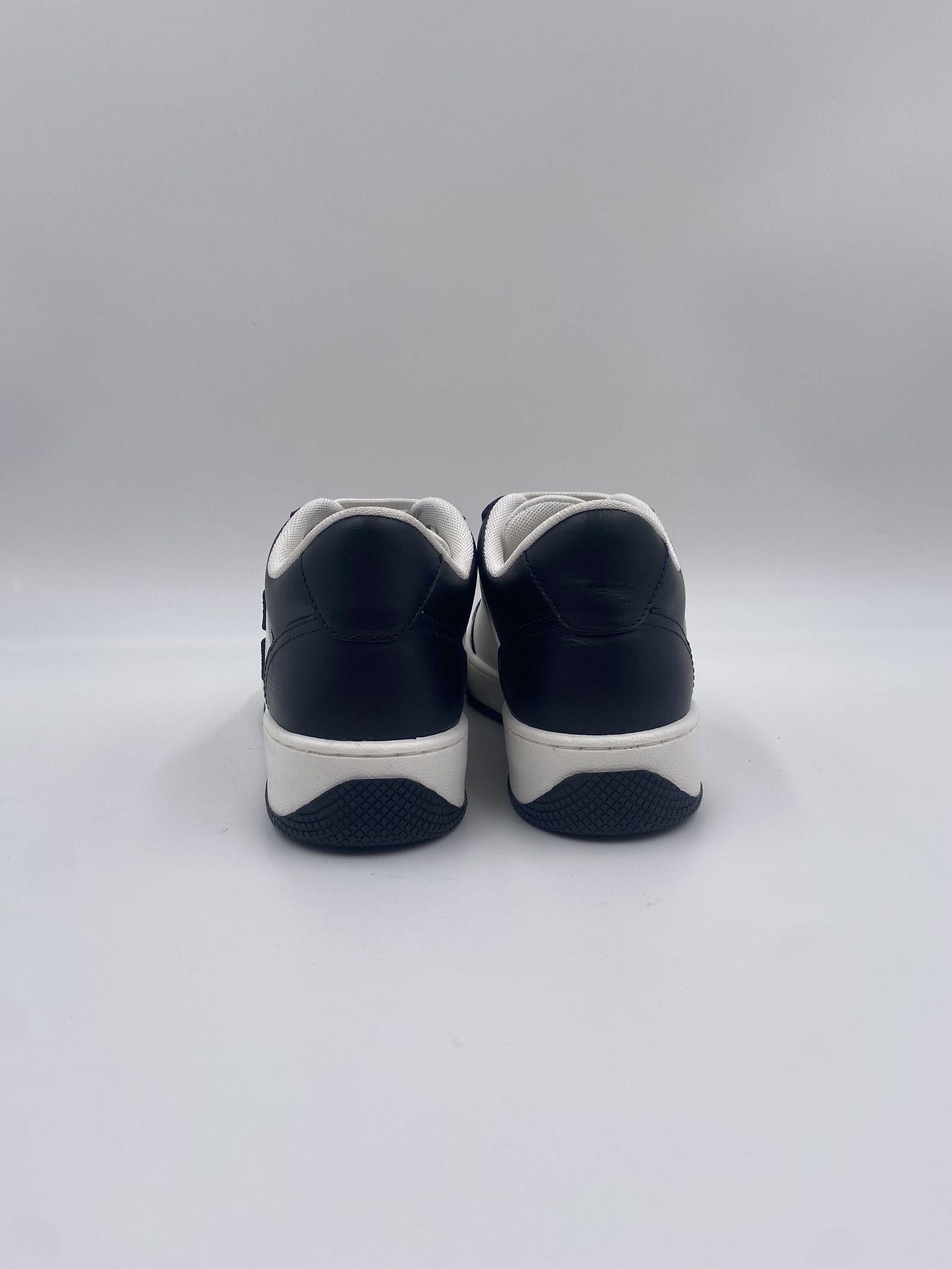Sneakers in pelle logo bicolor - Elisabetta Franchi SA40G46E2 314 ELISABETTA FRANCHI 