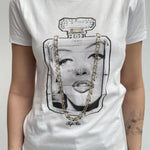 T-shirt girocollo Marilyn - TopTee TP518 BIANCO TOP-TEE 