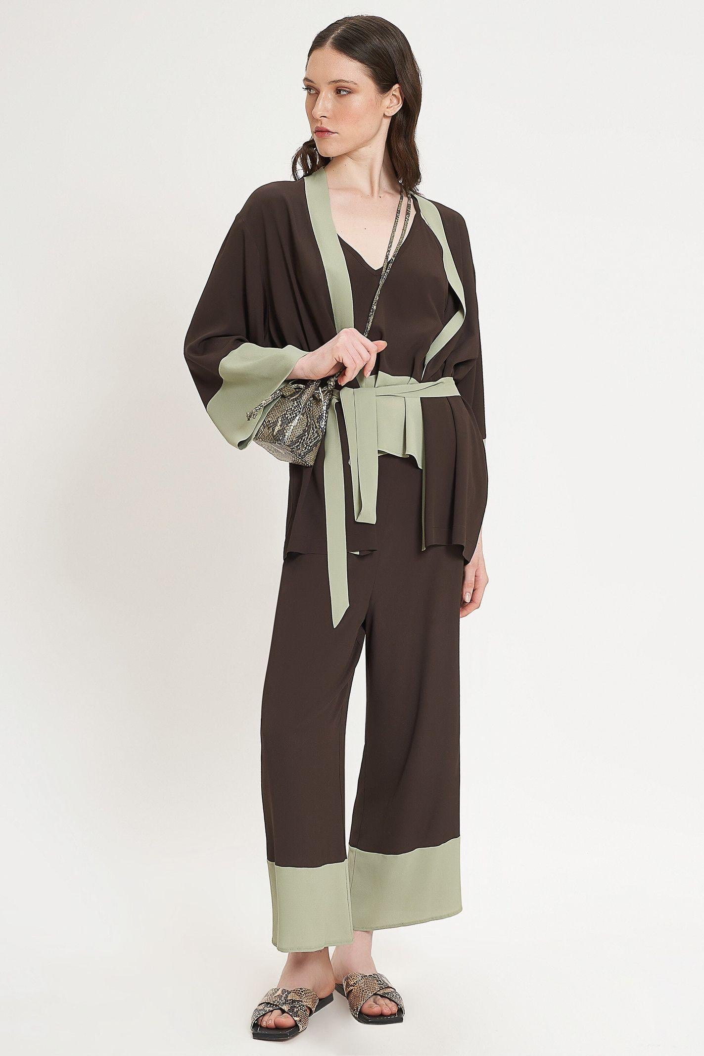 Kimono in crepè de chine - Carla G IMUB13D6 09 CARLA G. 