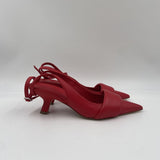 Sandalo slingback in pelle - Vic Matiè 1A4102D ROSSO VIC MATIE' 
