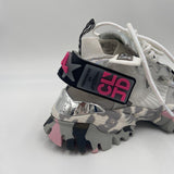 Sneakers grigio rosa e bianco F0331033 BIANCOGRIGIO CLJD 