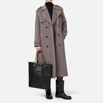 Trench cappotto in lana CP57D46E2 CG8 ELISABETTA FRANCHI 