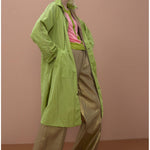 Trench reversibile in tessuto tecnico - Maite MS2601001 062 MAITE 