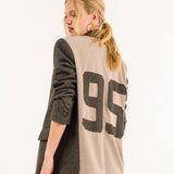 Giacca monopetto bicolore CO200C V1 KONTATTO 