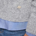 Maglia lavorazione chevron 521GU53041 2082 GAUDI' 