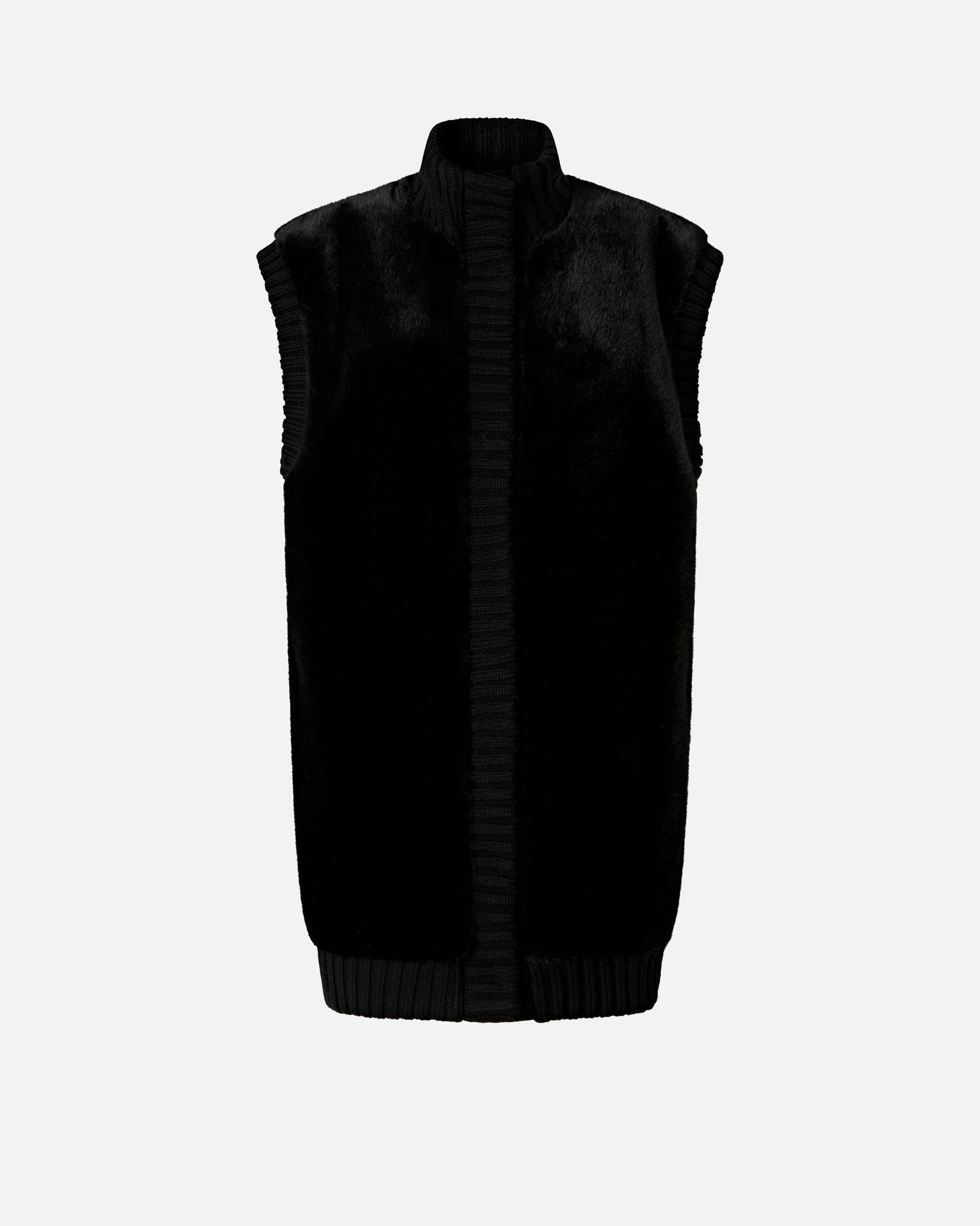 Gilet effetto pelliccia 105402A2PI Z99 PINKO 
