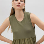 Abito lungo con perline LS2516063 060 LOLA 