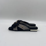 Sandalo rigato fiocco gioiello LS2605051 20N LOLA 