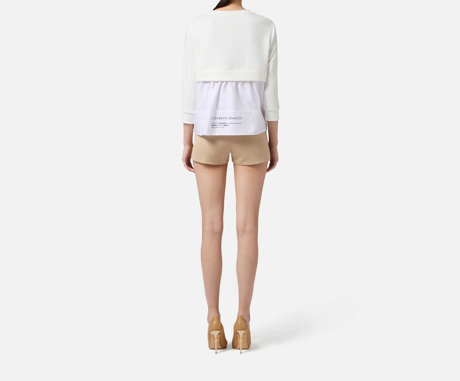 Maglia con dettagli - Elisabetta Franchi MD00656E2 360 ELISABETTA FRANCHI 