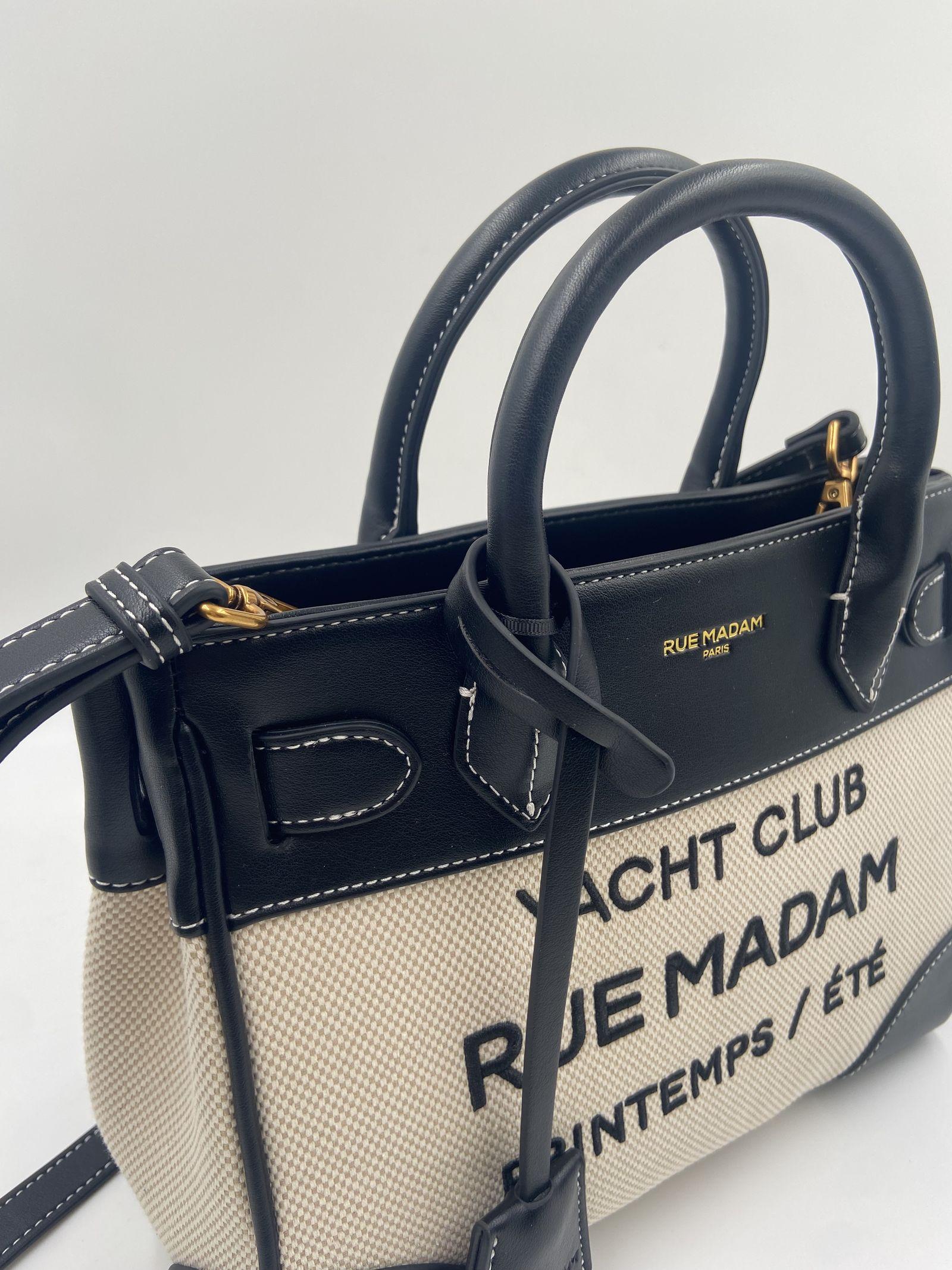 Borsa Riviera Tote mini - Rue Madam Paris RIVIERAMINITOTE NERO RUE MADAM PARIS 