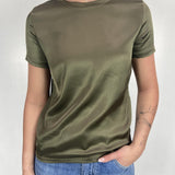 T-shirt lucida girocollo