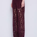 Pantalone in pizzo floreale - Gaudi 521FD25004 2434 GAUDI' 
