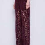 Pantalone in pizzo floreale - Gaudi 521FD25004 2434 GAUDI' 