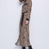 Abito chemisier con cintura 521BD15010 525028-01 GAUDI' 